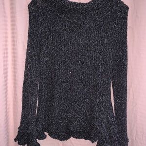 LaSeine asymmetrical knit sweater